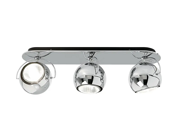 Adjustable Steel Ceiling Lamp Beluga Fabbian factory Fabbian from Italy. Foto №1