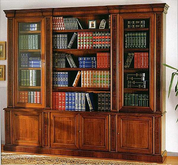 Bookcase CEPPI STYLE 761 factory CEPPI STYLE from Italy. Foto №1