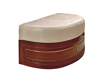 Round leather bench Martini Interiors Emozioni PV02SK Round leather bench Martini Interiors Emozioni PV02SK factory MARTINI INTERIORS from Italy