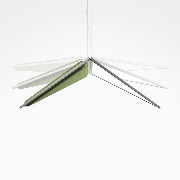 Pendant Lamp Flexia Acoustic Recycled PET Artemide CC10300, CC10000, CC10400 factory Artemide from Italy. Foto №2