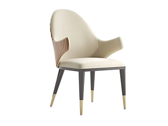 Upholstered fabric chair with armrests Capital Collection Diva C B DIV.SB Upholstered fabric chair with armrests Capital Collection Diva C B DIV.SB factory Capital Collection from Italy