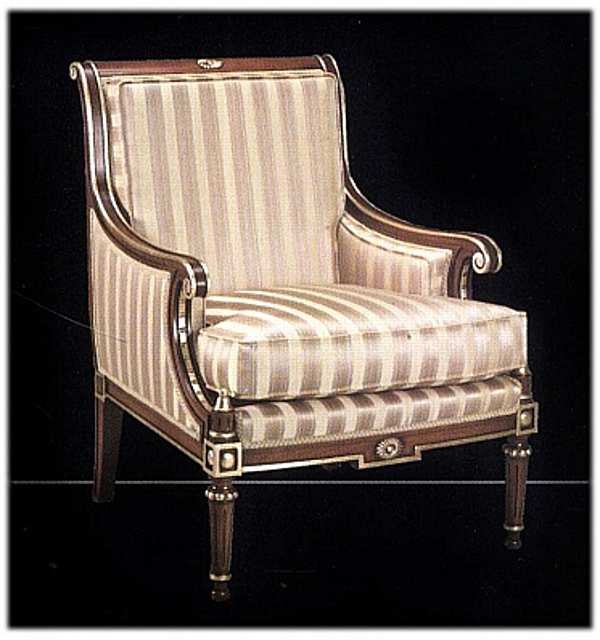 Armchair ISACCO AGOSTONI 1152P factory ISACCO AGOSTONI from Italy. Foto №1