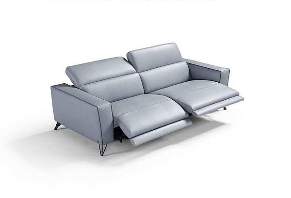 Corner Fabric Recliner Sofa with Electric Motion Egoitaliano Stefanie factory Egoitaliano from Italy. Foto №2