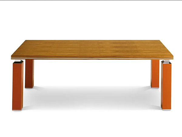 Rectangular wood veneer office desk Ares i 4 Mariani factory i 4 Mariani from Italy. Foto №2