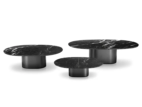 Oval marble coffee table for living room i 4 Mariani Giotto factory i 4 Mariani from Italy. Foto №2