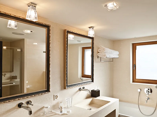 Crystal ceiling lamp Vicky Fabbian factory Fabbian from Italy. Foto №3