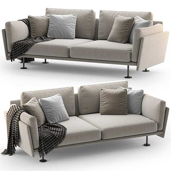 Couch TWILS Harold 355CP1N 2072C factory TWILS (VENETA CUSCINI) from Italy. Foto №2