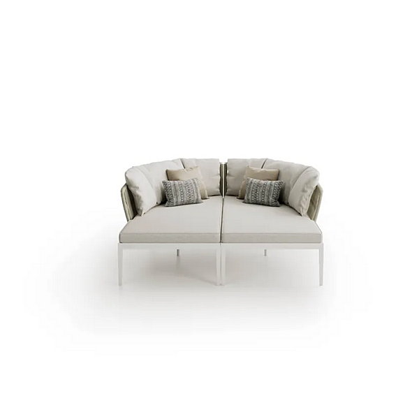 Fabric garden daybed with soft back Atmosphera Dream 2.0 DR20.DO factory ATMOSPHERA from Italy. Foto №8