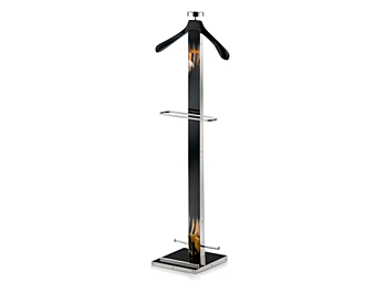 Wooden valet stand with horn inserts ARCAHORN Levanzo 1436 1437 1436, 1437