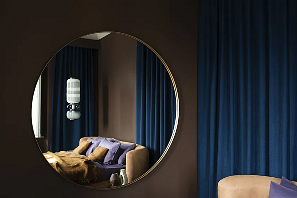 Pendant lamp Haiku BAXTER metal with glass shade factory BAXTER from Italy. Foto №8