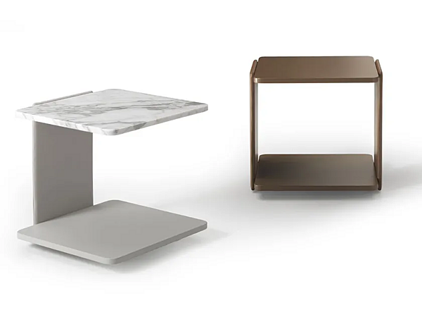Square Marble High Side Table i 4 Mariani Sella factory i 4 Mariani from Italy. Foto №2