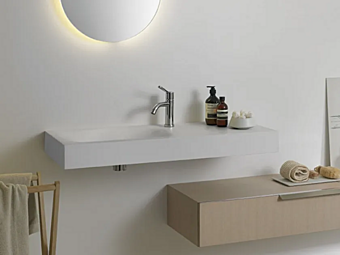 Rectangular Cristalplant Washbasin AGAPE 815 Rectangular Cristalplant Washbasin AGAPE 815 factory Agape from Italy