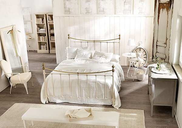 Bed CANTORI OLIVER 0219.0000 factory CANTORI from Italy. Foto №4