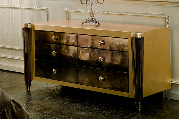 Chest of drawers MANTELLASSI "COUTURE" Ametista factory MANTELLASSI from Italy. Foto №4