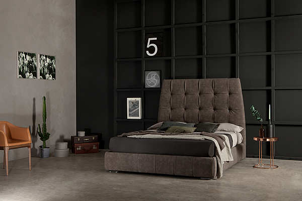 Bed TONIN CASA PACIFICO - 7862 factory TONIN CASA from Italy. Foto №2