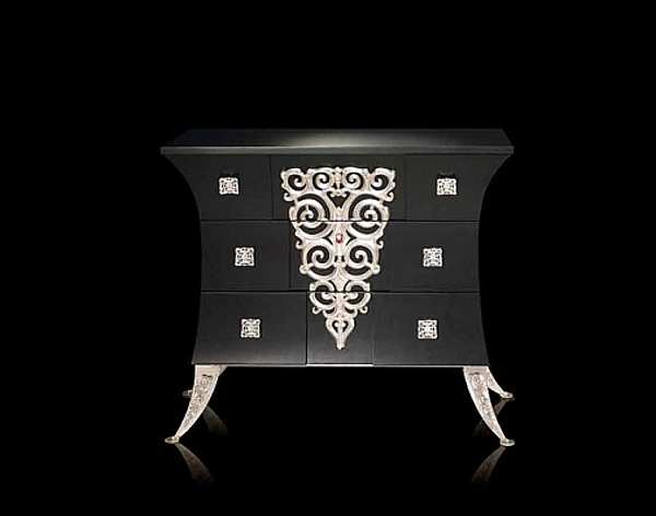 Chest of drawers ASNAGHI INTERIORS OR105 factory ASNAGHI INTERIORS from Italy. Foto №6