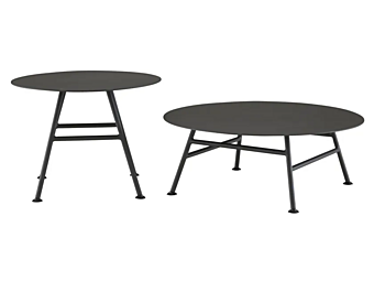 Round Aluminium Side Table LIGNE ROSET Garden Pack 18960010-18980000