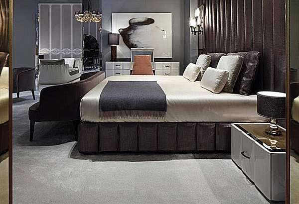 Bed SAINT BABILA by RIVOLTA MONFORTE factory SAINT BABILA by RIVOLTA from Italy. Foto №1