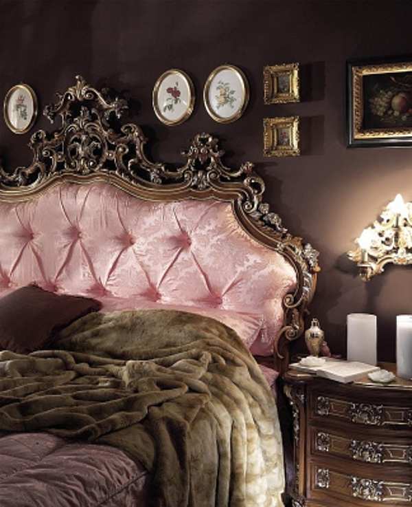 Bed ASNAGHI INTERIORS PC7711 factory ASNAGHI INTERIORS from Italy. Foto №2