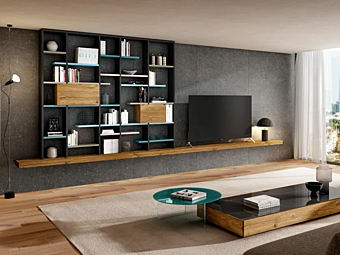 Sectional storage wall 30mm LAGO 1207