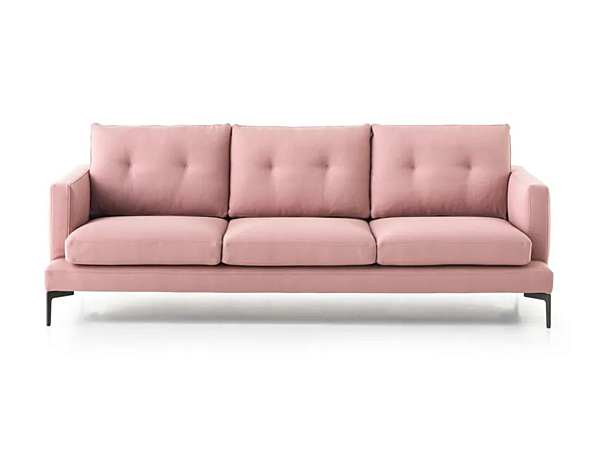 Three-Seater Fabric Sofa Essentiel Saba factory SABA from Italy. Foto №1