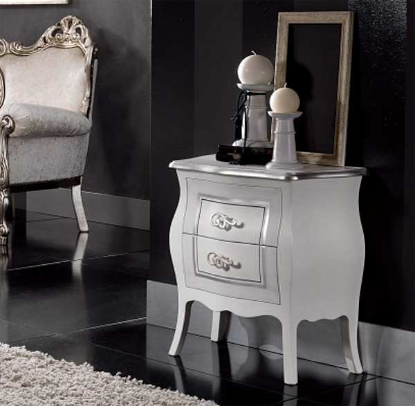 Bedside table EURO DESIGN 912 factory EURO DESIGN from Italy. Foto №1