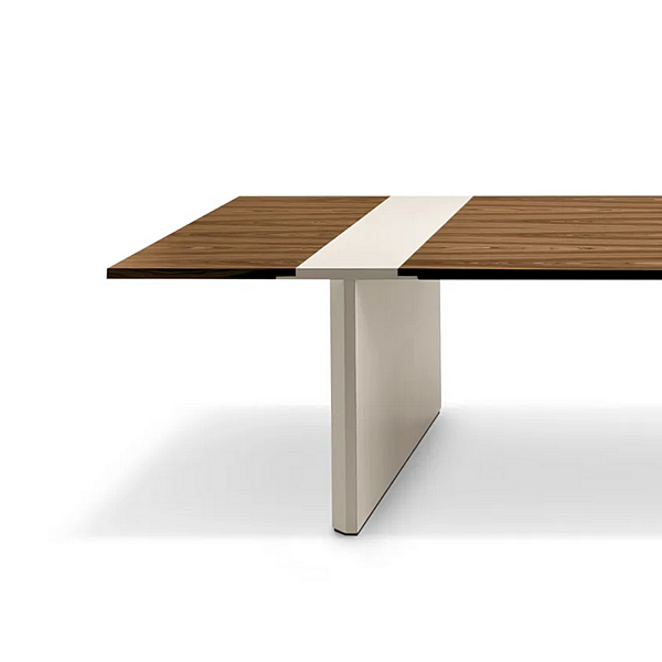 Rectangular Meeting Table Melamine Faced Chipboard i 4 Mariani Crossing factory i 4 Mariani from Italy. Foto №2