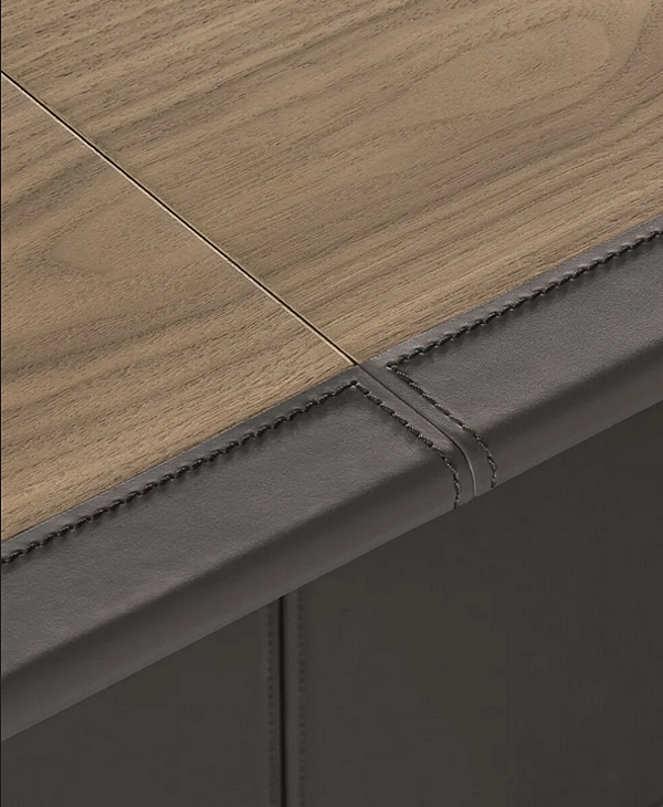Rectangular wooden meeting table with cable management i 4 Mariani MASTER factory i 4 Mariani from Italy. Foto №10