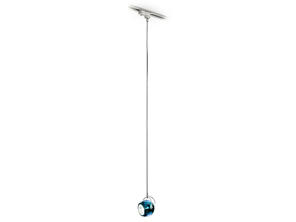 Chrome Plated Track Light Beluga Color Fabbian factory Fabbian from Italy. Foto №2