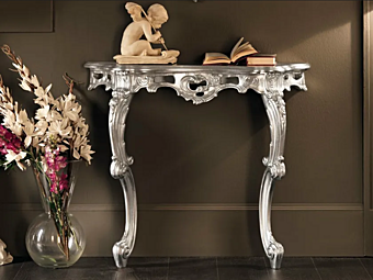Silver Leaf Console Table Modenese Luxury Interiors 11609 Silver Leaf Console Table Modenese Luxury Interiors 11609 factory MODENESE GASTONE from Italy