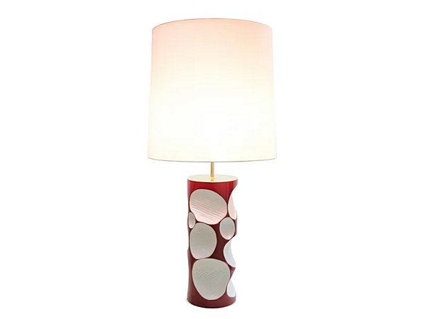 Wooden table lamp Amik BRABBU factory BRABBU from Italy. Foto №2