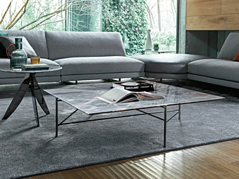 Low marble coffee table Riff BertO