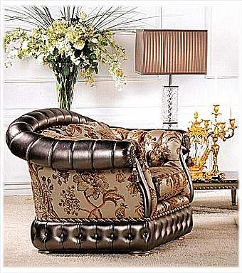 Armchair ZANABONI Ottoman