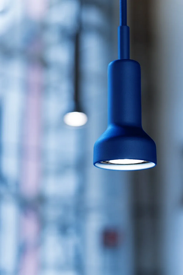 LED Metal Pendant Lamp Stablight Smart Artemide factory Artemide from Italy. Foto №5