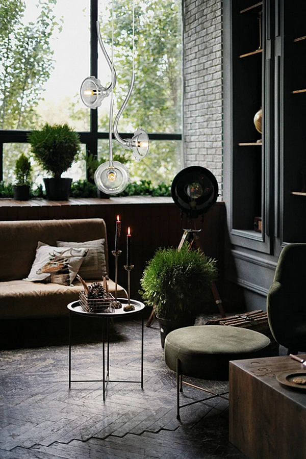 Blown Glass Pendant Lamp Ikebana 3 MULTIFORME SS3370-3 factory MULTIFORME from Italy. Foto №4