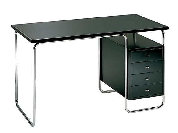 Stainless Steel Office Desk with Drawers ZANOTTA Comacina factory ZANOTTA from Italy. Foto №1