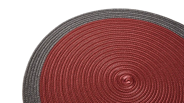 Woven Round Polypropylene Placemat CASSINA Mboro factory CASSINA from Italy. Foto №6