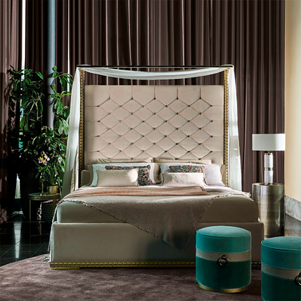 Bed ANGELO CAPPELLINI ALLURE 34200/18I factory ANGELO CAPPELLINI from Italy. Foto №2