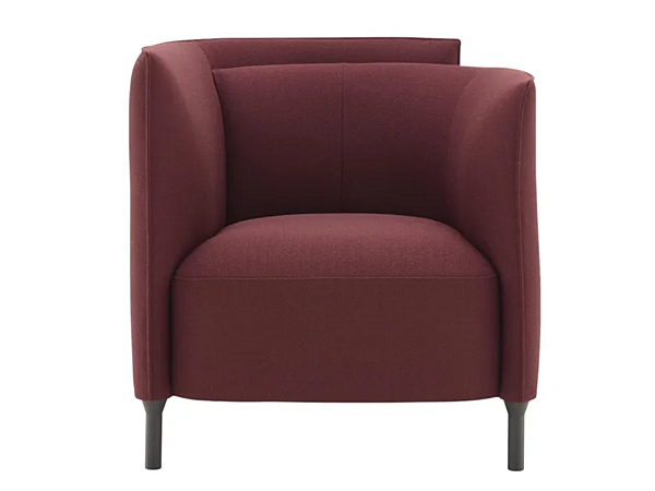 Fabric armchair with armrests LIGNE ROSET Hemicycle 14200105 factory LIGNE ROSET from Italy. Foto №1