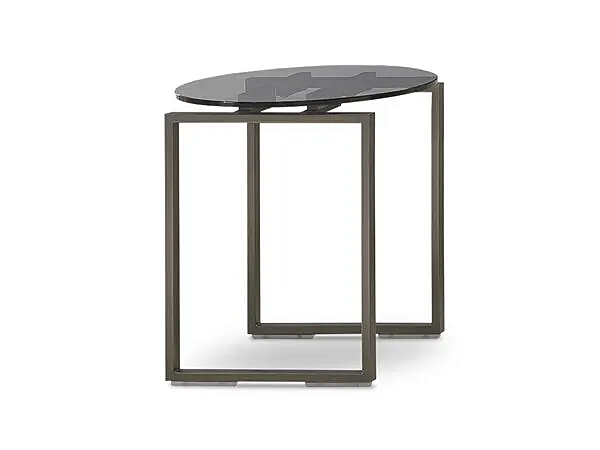 Round Crystal Side Table Kubico i 4 Mariani factory i 4 Mariani from Italy. Foto №1