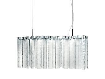 Glass pendant lamp GIORGETTI Swords GA336G