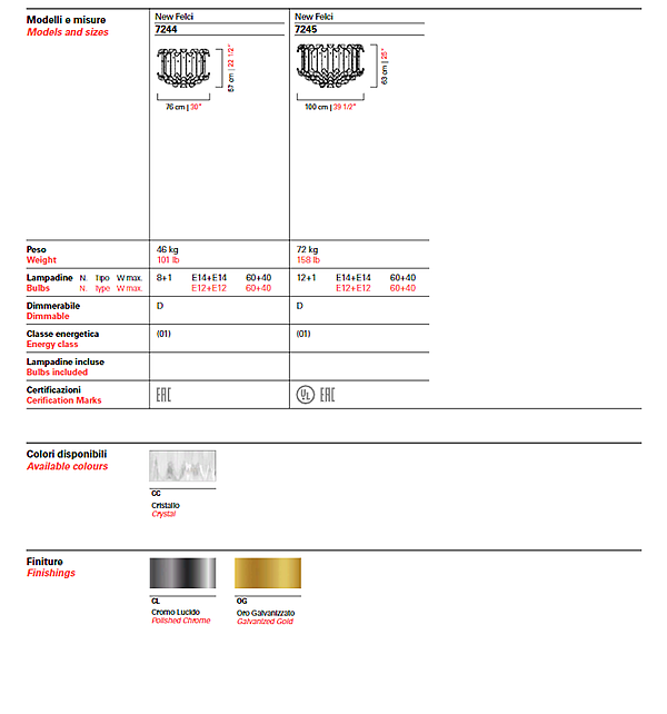 Chandelier Barovier&Toso New Felci 7244 factory Barovier&Toso from Italy. Foto №4