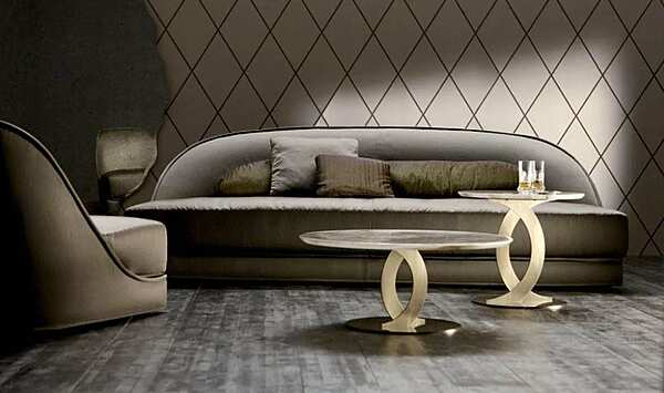 Couch ANGELO CAPPELLINI Opera LUCILLE 40183 factory OPERA CONTEMPORARY from Italy. Foto №2