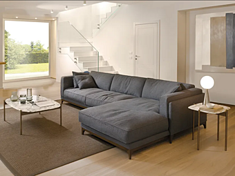 Sofa with upholstered back CTS SALOTTI TIME Sofa with upholstered back CTS SALOTTI TIME factory CTS SALOTTI from Italy