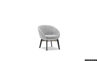 Chair Minotti Russell "Lounge" Chair Minotti Russell "Lounge" factory Minotti from Italy
