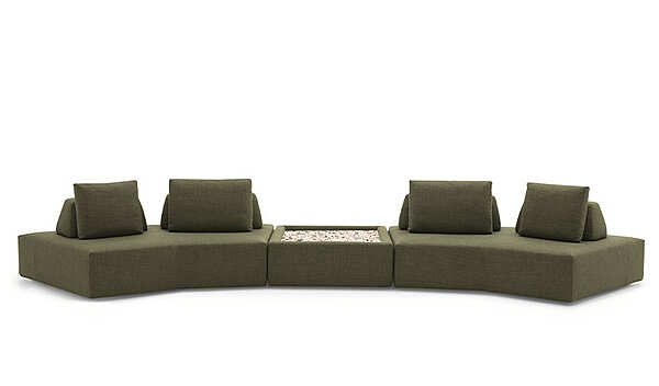 Couch Felis "SOFTLIVING" PLATFORM factory Felis from Italy. Foto №2