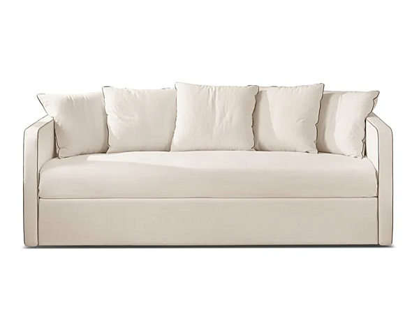 Fabric sofa bed with soft back Duomo Design Monos factory Duomo Design from Italy. Foto №6