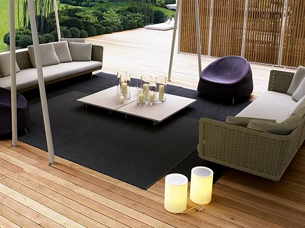 Fluorescent Polycarbonate Outdoor Table Lamp PAOLA LENTI LENTA factory PAOLA LENTI from Italy. Foto №2