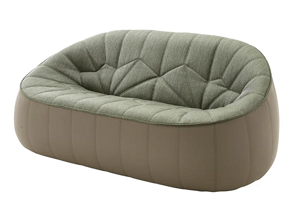 2-Seater Fabric Garden Sofa Ottoman LIGNE ROSET 18221405-18221505 factory LIGNE ROSET from Italy. Foto №2