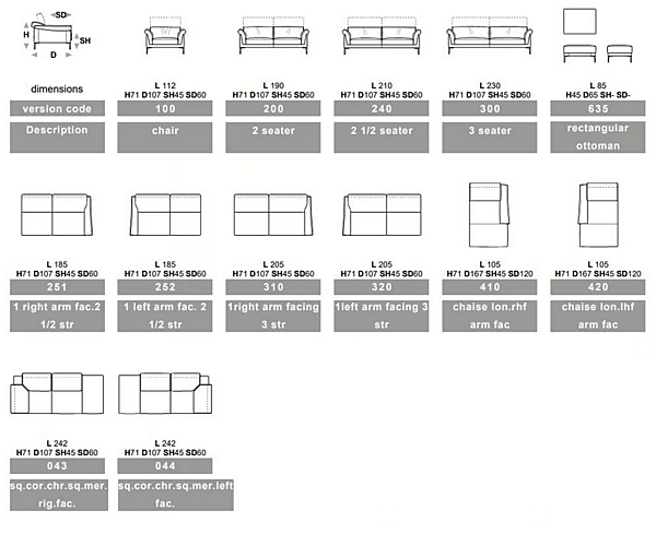 Three-Seater Fabric Sofa with Removable Cover Calia Italia Elisir CAL 1078 factory Calia Italia from Italy. Foto №8